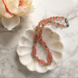 🍉WATERMELON GEM NECKLACE🍉